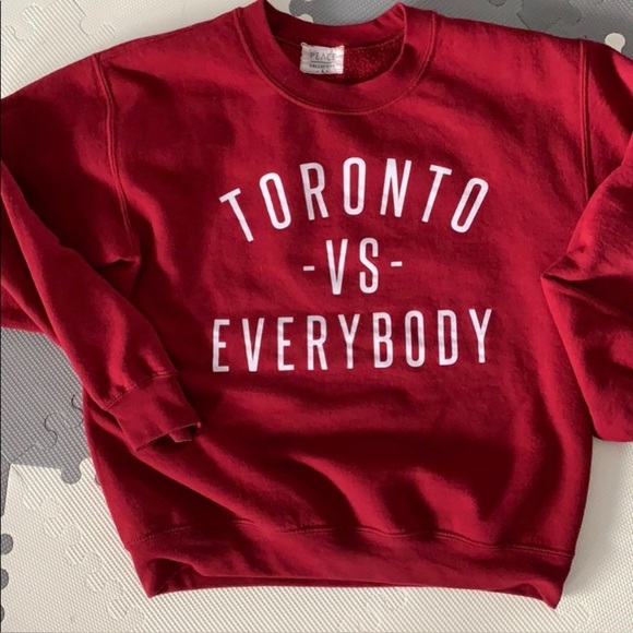 Peace Collective Tops - Peace Collective Toronto vs. Everybody Pullover Crewneck Sweatshirt